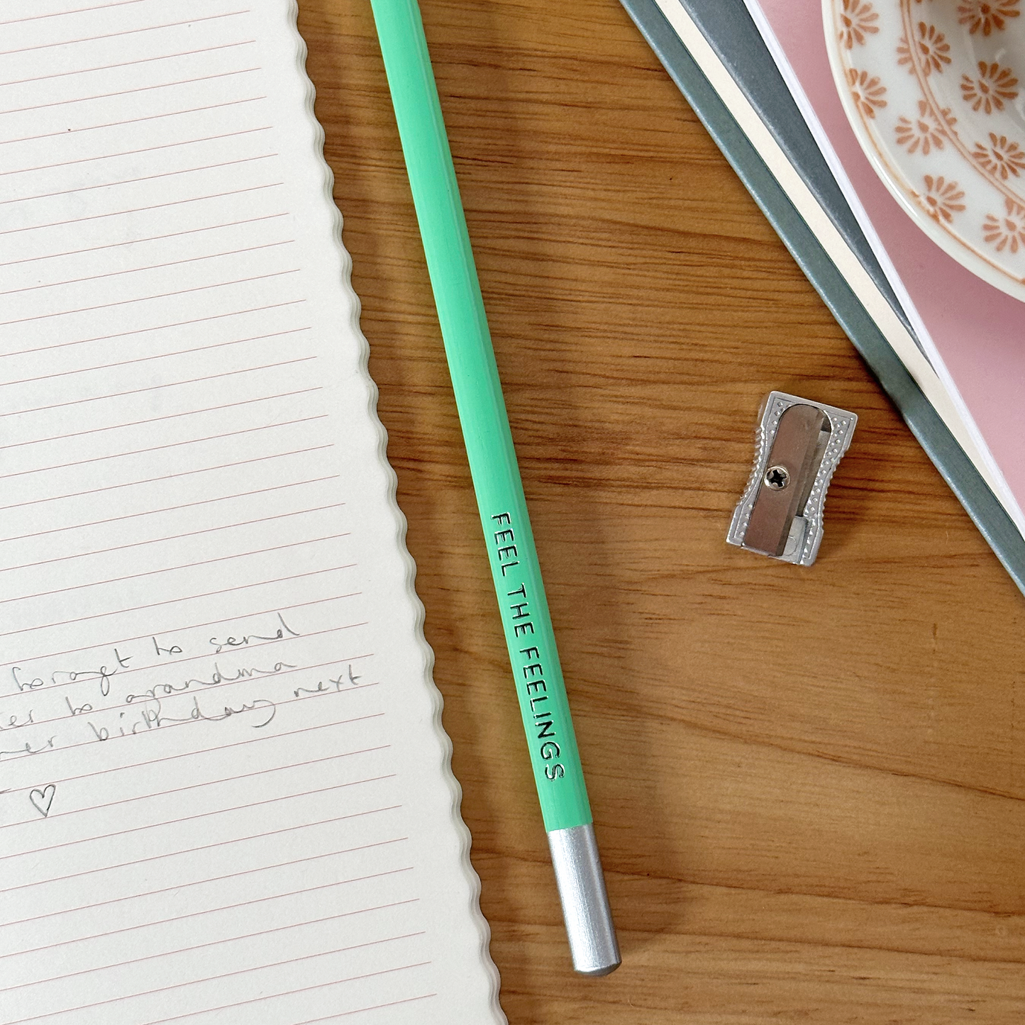 Single 'Feel The Feelings' Positive Pencil: Single Pencil