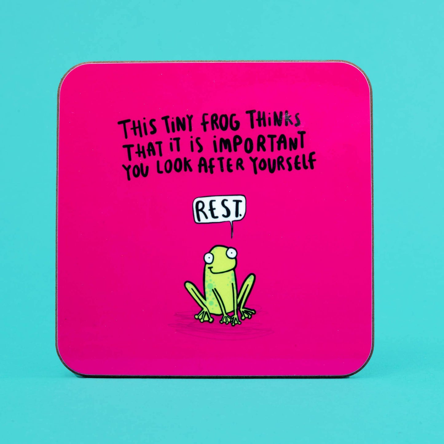 Tiny Frog of Rest Coaster