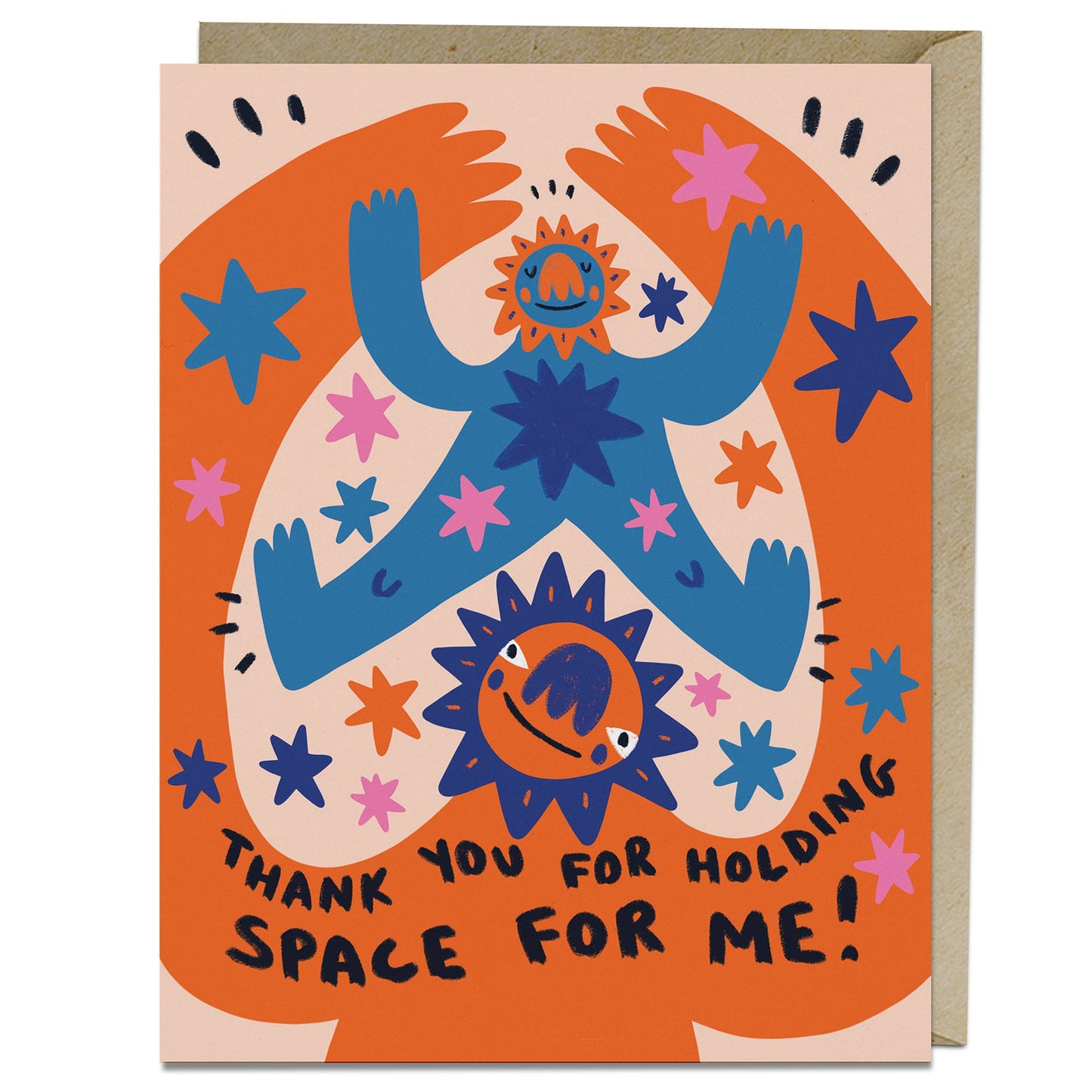Holding Space Greetings Card