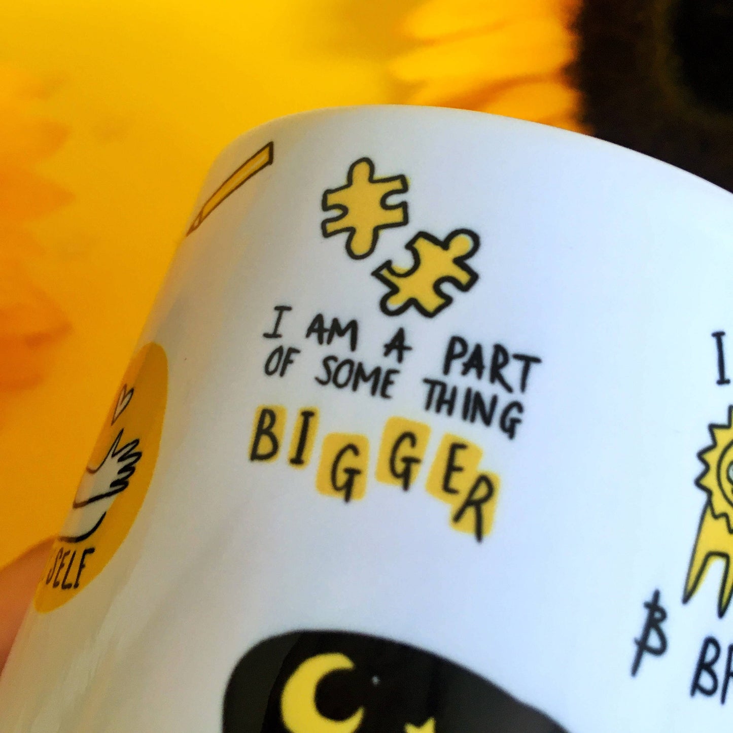 Cup of POSITIVI-tea - Mental health | Positive Gift | Mug