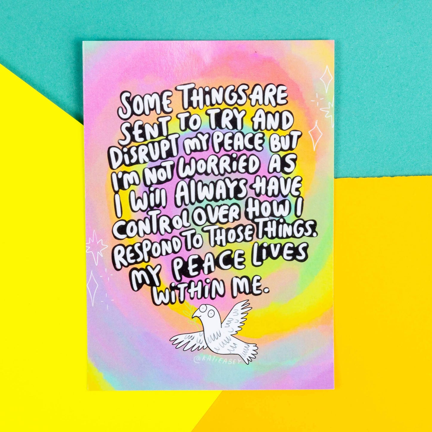 Peace Dove A6 Postcard