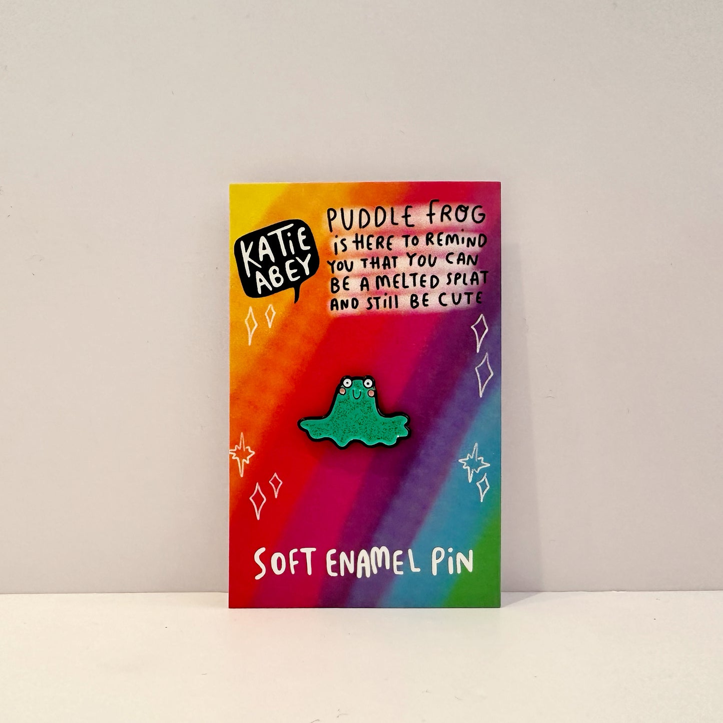 Puddle Frog - Pin Badge