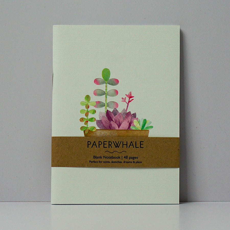Succulents A6 Notebook