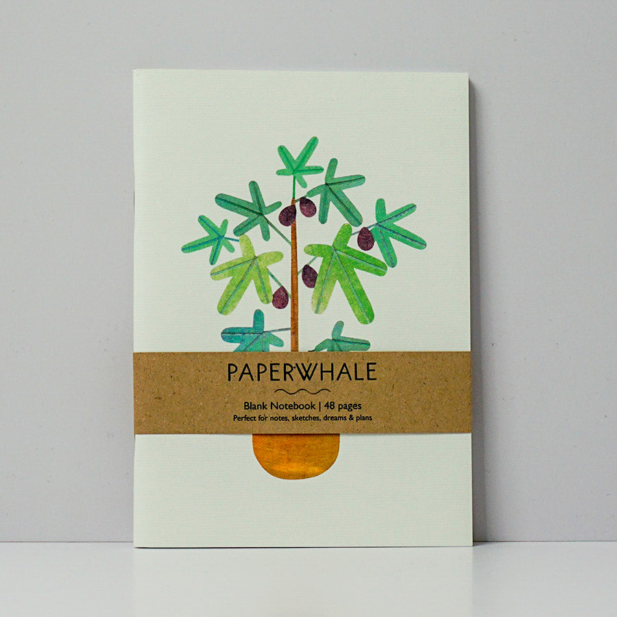 Fig Tree A6 Notebook