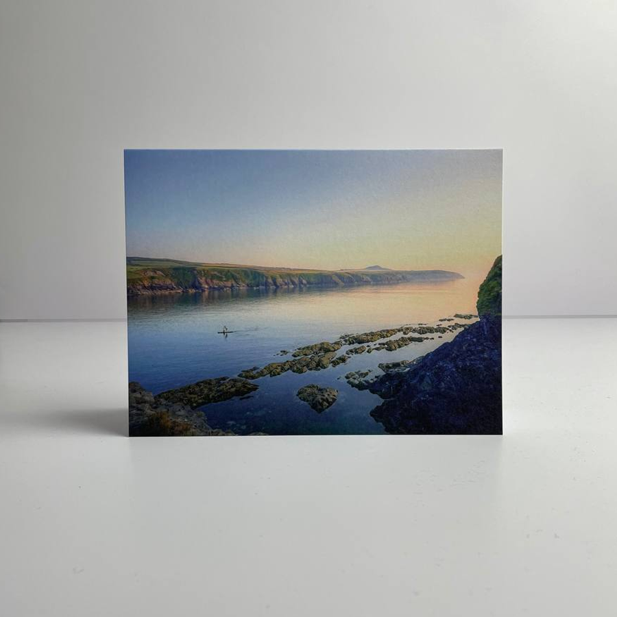 Abereiddi Bay Greetings Card