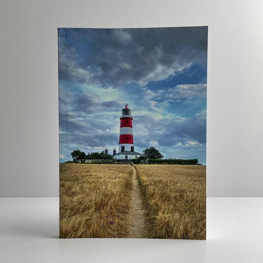 Happisburgh Lighthouse A5 Softback Notebook