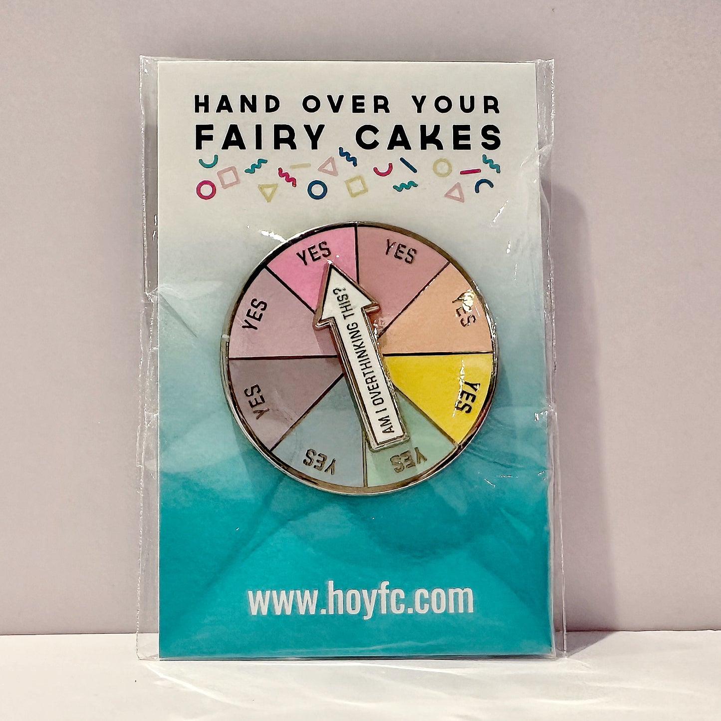 Am I Overthinking This? Enamel Pin