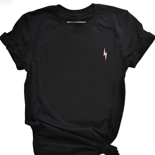 Embroidered Lightning T Shirt
