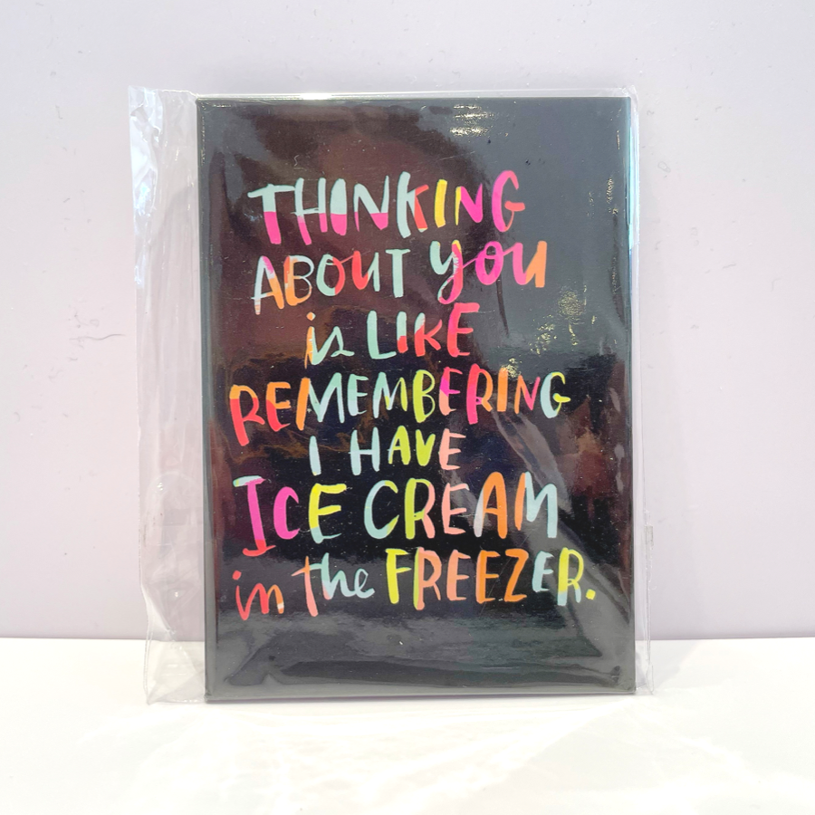 Ice Cream Freezer Magnet