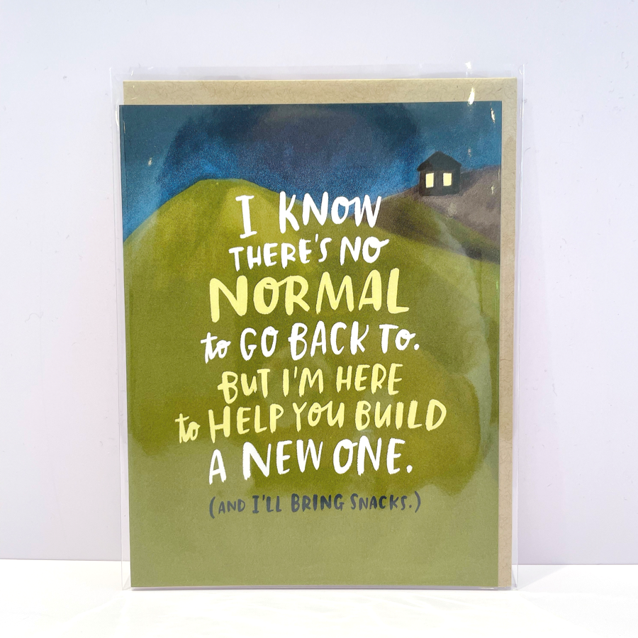 New Normal Greetings Card