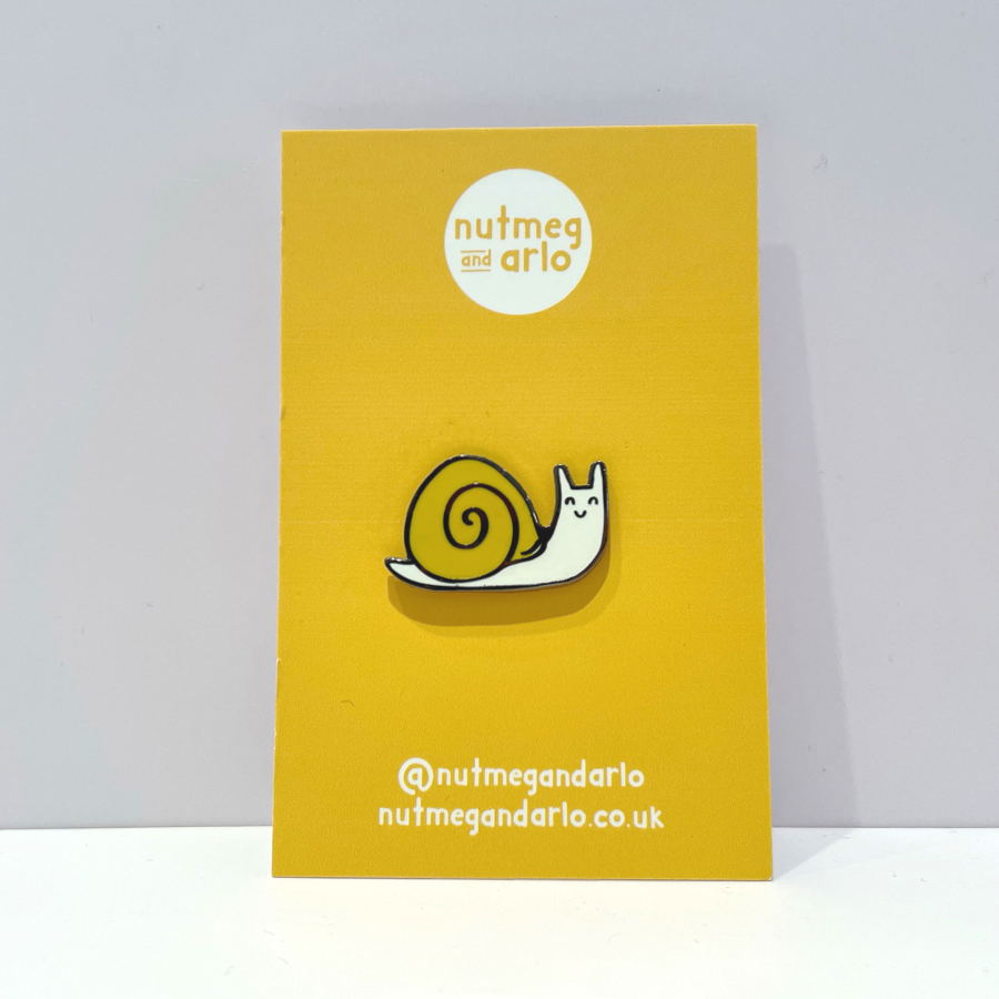 Snail Enamel Pin
