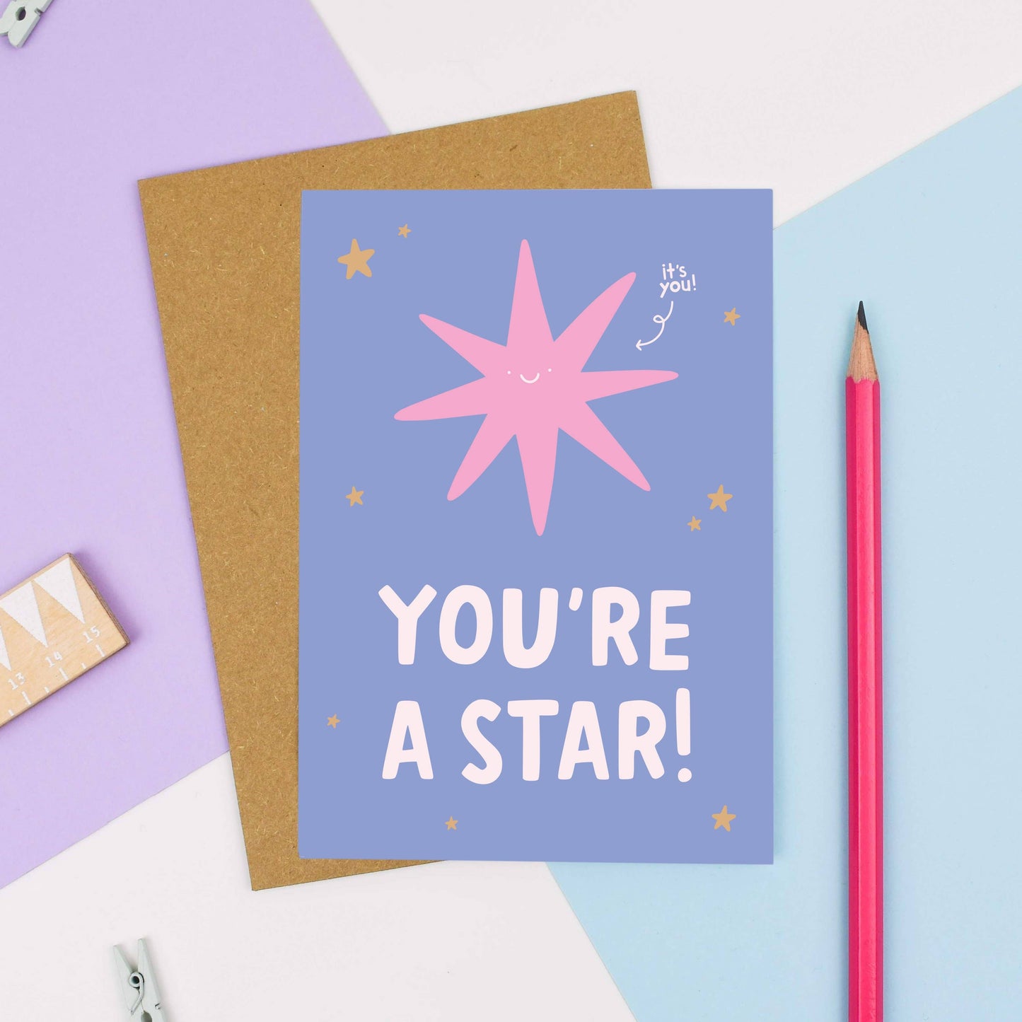 You're A Star Card