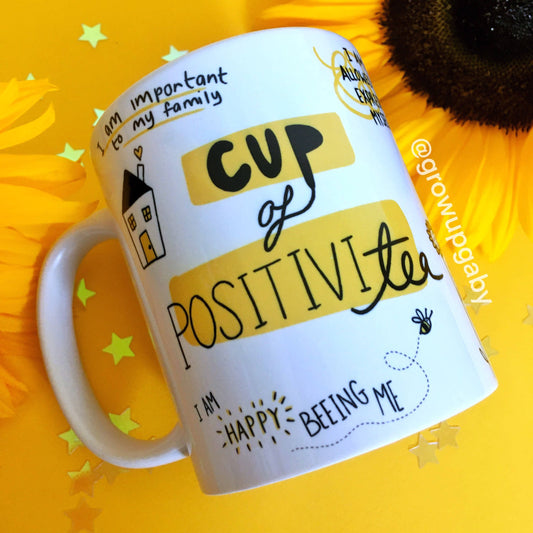 Cup of POSITIVI-tea - Mental health | Positive Gift | Mug