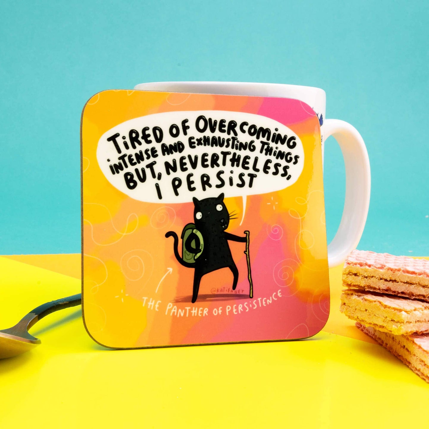 Panther of Persistence Coasters