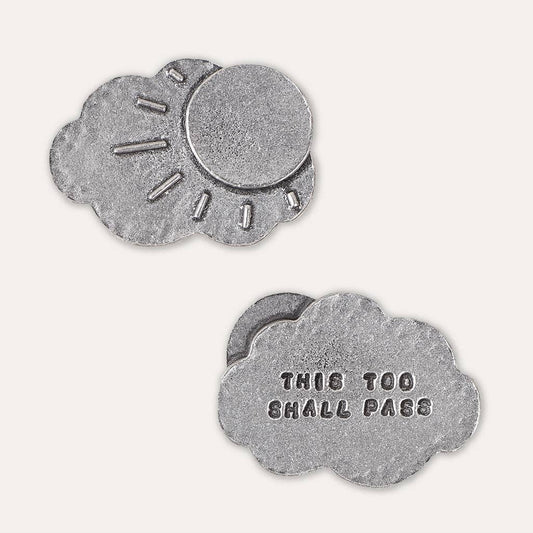 This Too Shall Pass Pocket Cloud Token