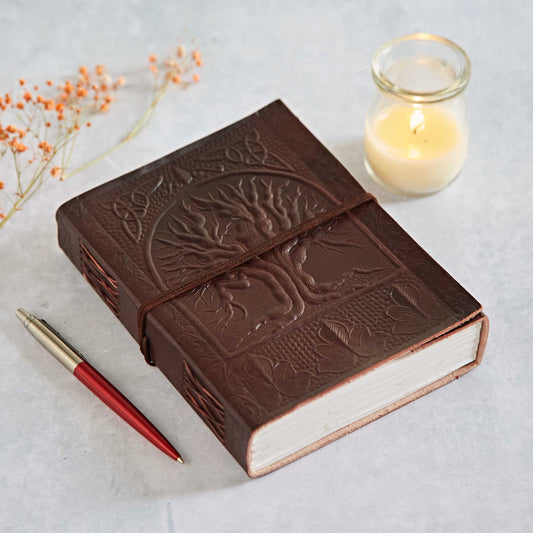 Tree Of Life Leather Journal
