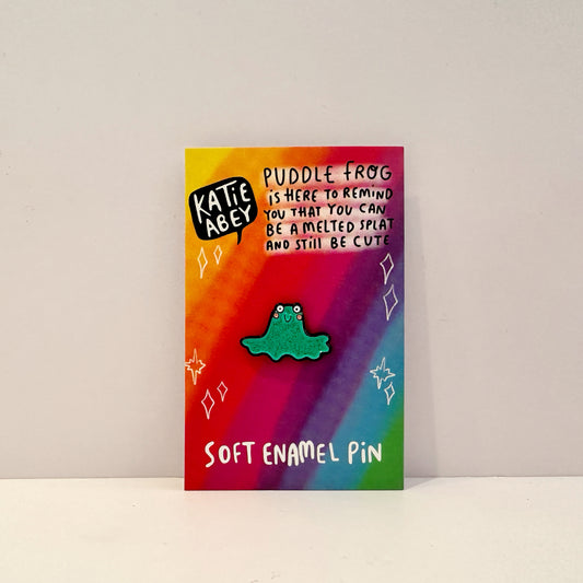 Puddle Frog - Pin Badge