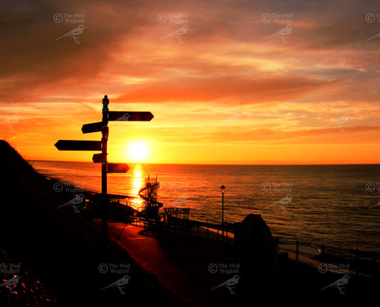 Cromer Sunset print