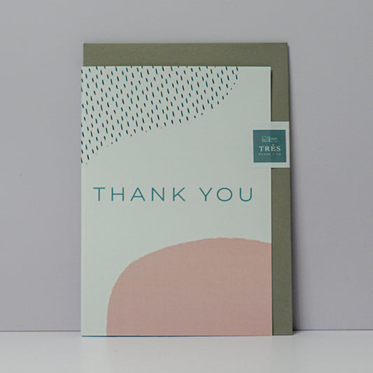 Thank You - Greetings Card