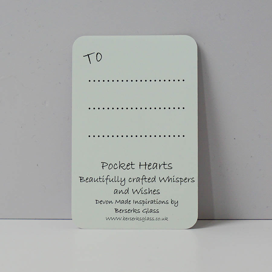 Pocket Heart-  Sending Hugs