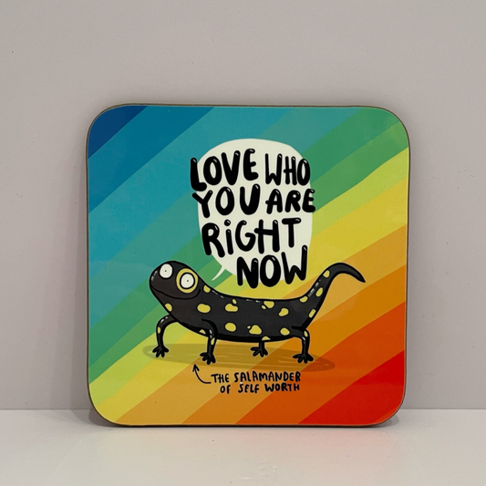 Self Love Salamander Coaster