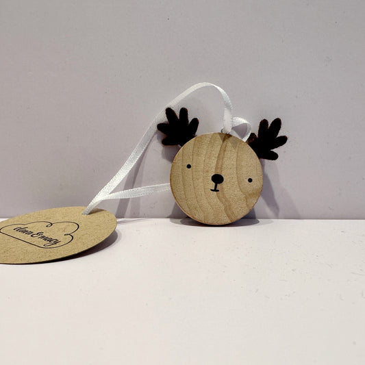 Tiny Reindeer Christmas Tree Decoration