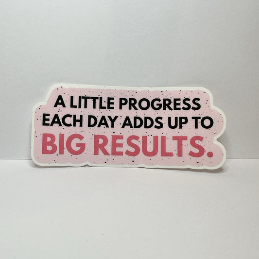 Big Results Sticker