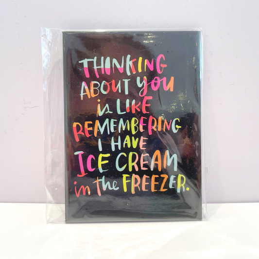Ice Cream Freezer Magnet