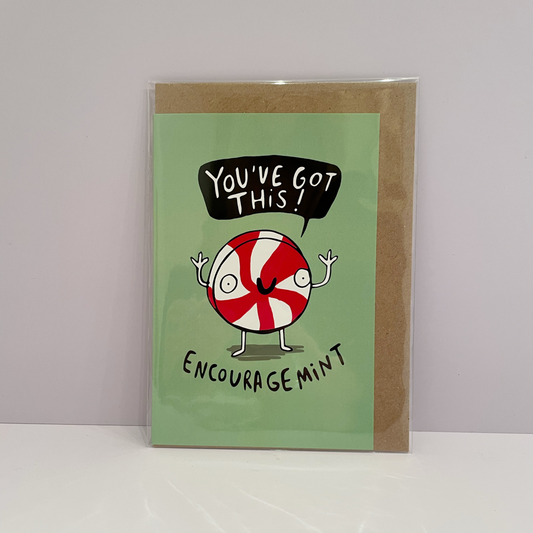 Encouragemint - Greetings Card