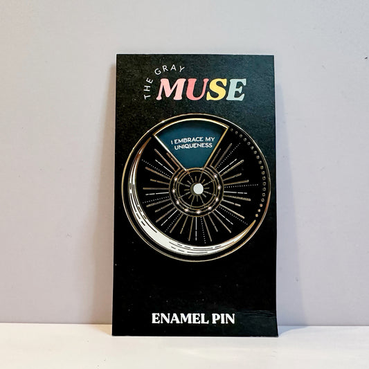 Bold Affirmations Interactive Spinner Enamel Pin