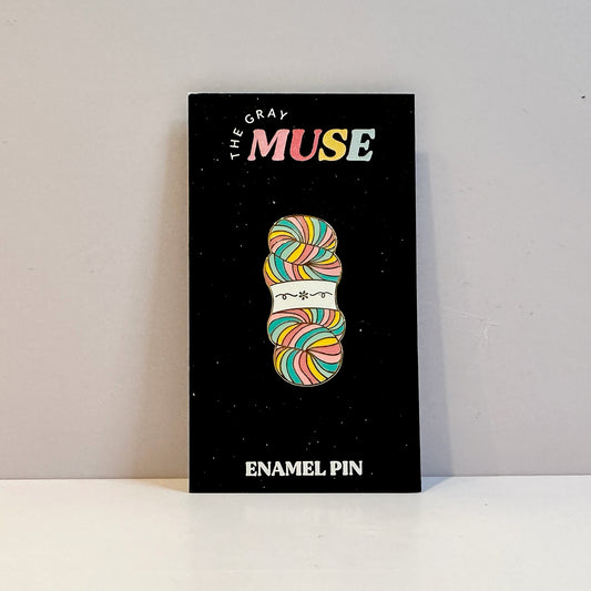 Ball of Wool Enamel Pin