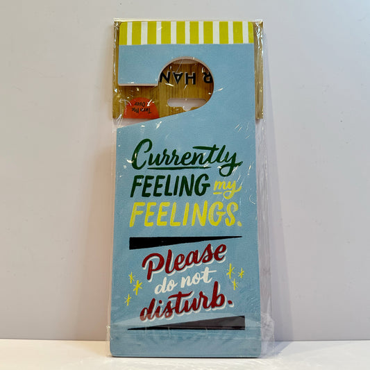 Thoughts/Feelings Door Hanger
