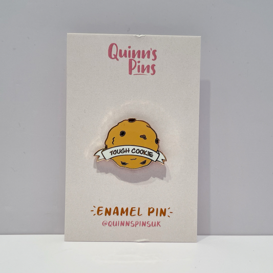 Tough Cookie Enamel Pin