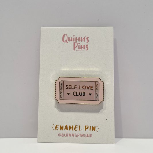 Self Love Club Enamel Pin